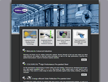 Tablet Screenshot of colourcoil.com